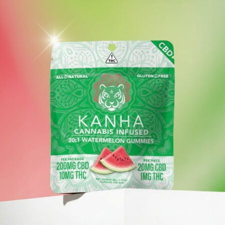 20:1 Watermelon | CBD:THC | 200mg CBD/10mg THC | 10-pack