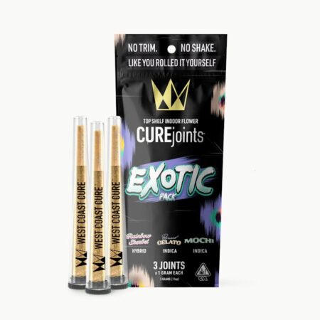 The Exotic Pack - Top Shelf CUREjoint Variety Pack 3 x 1G