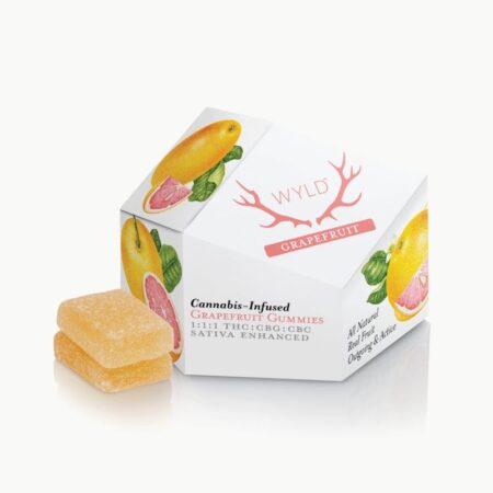 Grapefruit 1:1:1 CBG:CBC + Sativa Enhanced Gummies | 100:100:100mg