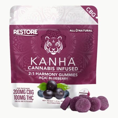 Harmony | 2:1 CBG:THC | Açaí Blueberry | 200mg CBG/100mg THC