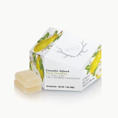 Pear 1:1 CBG + Hybrid Enhanced Gummies | 100:100mg