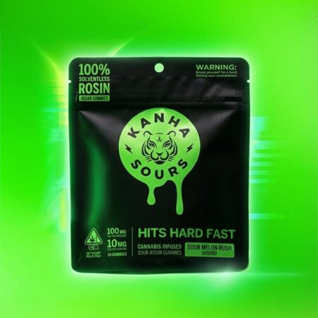 Sour Melon Rush | Rosin Sours | Piff Mintz | Hybrid | 10-pack