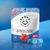 KANHA Hybrid Blue Raspberry 10 pieces x 10mg/gummy = 100mg/bag Raspberries likely originated in Ancient Greece, but the blue raspberry flavor started in the 1950s when street vendors created it for snow cones and cotton candy. The sweet and juicy flavor features floral undertones, a woody finish and lots of amusement park nostalgia, which we pair with the finest hybrid cannabis oil in our Blue Raspberry Hybrid gummies. Each piece contains 10mg of THC and fragrant terpenes like myrcene, limonene and α-humulene for smooth, consistent journeys. Consumer Voted Best-Tasting Traditional 45 Minute Onset All-Natural Delicious & Affordable Instructions: Eat 1 gummy. Wait 90 minutes for full effect. Keep in a cool, dry place. Avoid temperatures over 75°F. Ingredients: Tapioca Syrup, Cane Sugar, Water, Gelatin, Agar, Locust Bean Gum, Citric Acid, Carnauba Wax, Natural Flavor, Cannabis Oil, and Natural Color.
