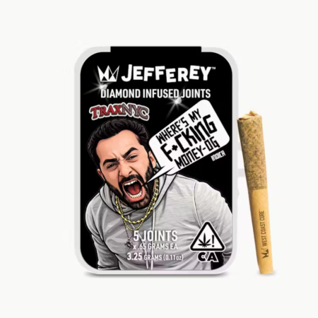 WHERE'S MY F*CKING MONEY OG - 0.65G JEFFEREY INFUSED JOINT 5 PACK
