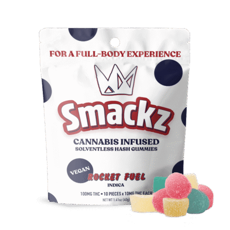 Rocket Fuel Flavored Solventless Gummies - 10 x 10mg
