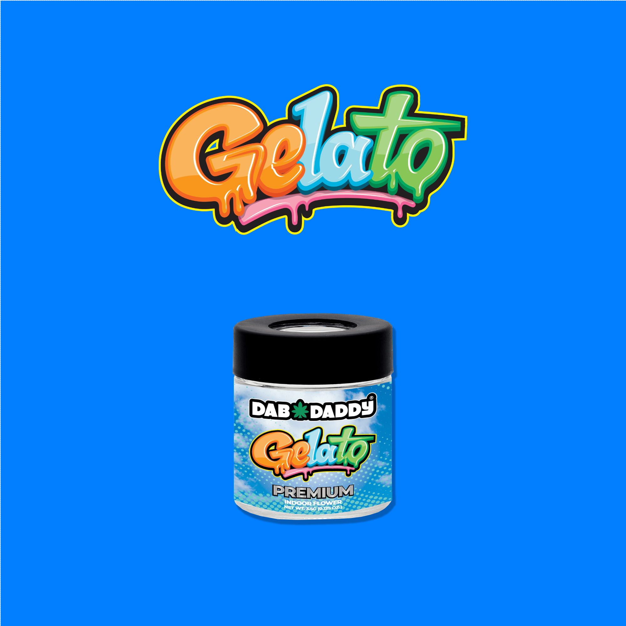 Gelato Flower Dab Daddy® 3.5g Premium Indoor Flower