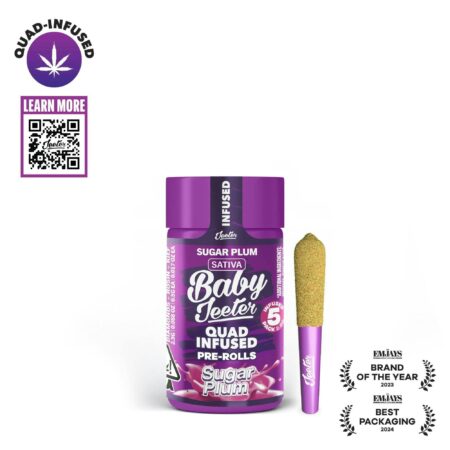 Jeeter | Sugar Plum | Quad-Infused Minis | 0.5g each | 5pk