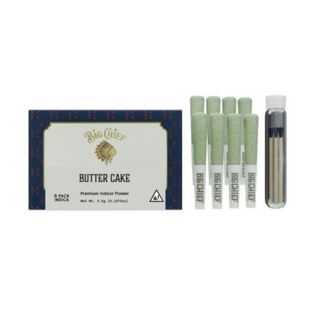 Big Chief | Butter Cake | Joint | 0.7g each | 8pk